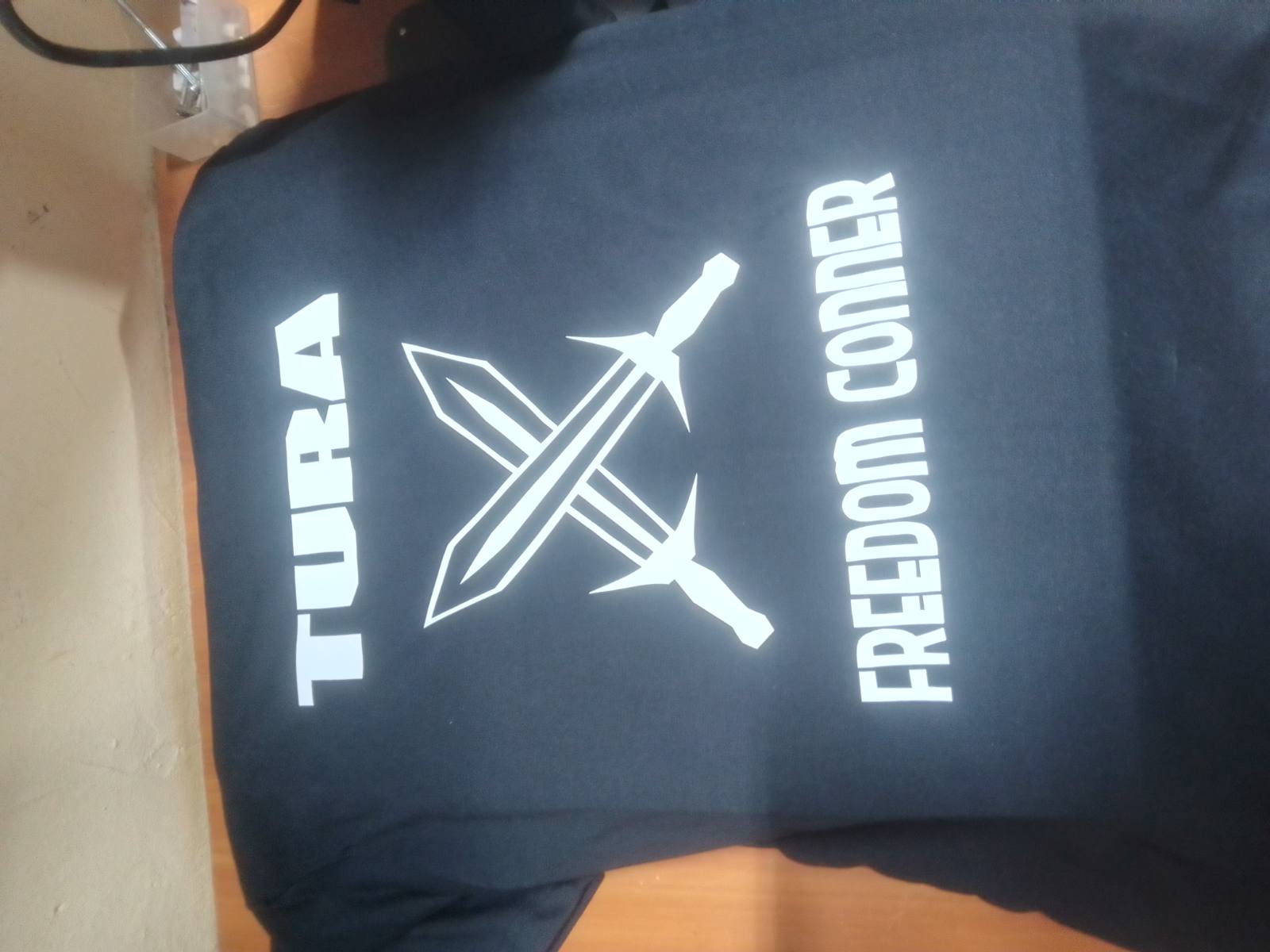 Plain tshirts and hoodies branding